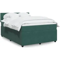 vidaXL, Boxspringbett, Cahonina (Block mit Quadraten) (160 x 200 cm)