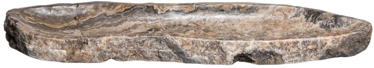PTMD Megon Natuurlijke Onyx Lapis Ovaalvormige Schaal