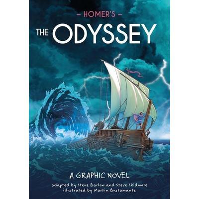 Classics in Graphics: Homer's The Odyssey, Gebundene Ausgabe von Steve Skidmore,Steve Barlow, Hachette Children's Book, 978-1-4451-9883-5