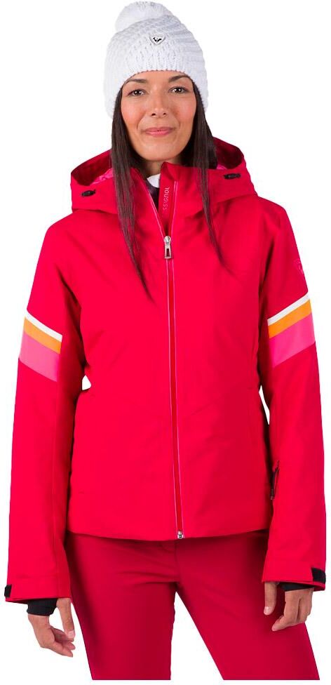 Rossignol  - W Strawpile Jkt Ruby Red - M - Blouson Ski