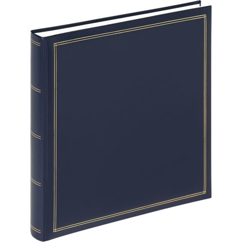 Walther Monza blau 34x33 60 Seiten Buchalbum FA260L