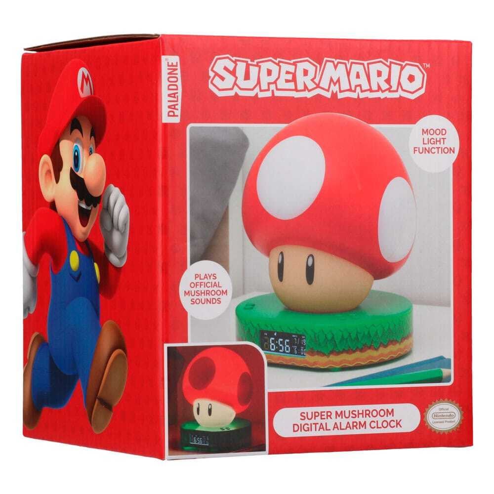 Paladone Super Mushroom Digitale Wekker PP10064NN