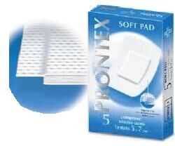 Prontex Garza  Soft 5X7 cm 5 Pezzi