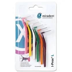 Miradent I-Prox L Interdentalbürste Sortiert 6 ST