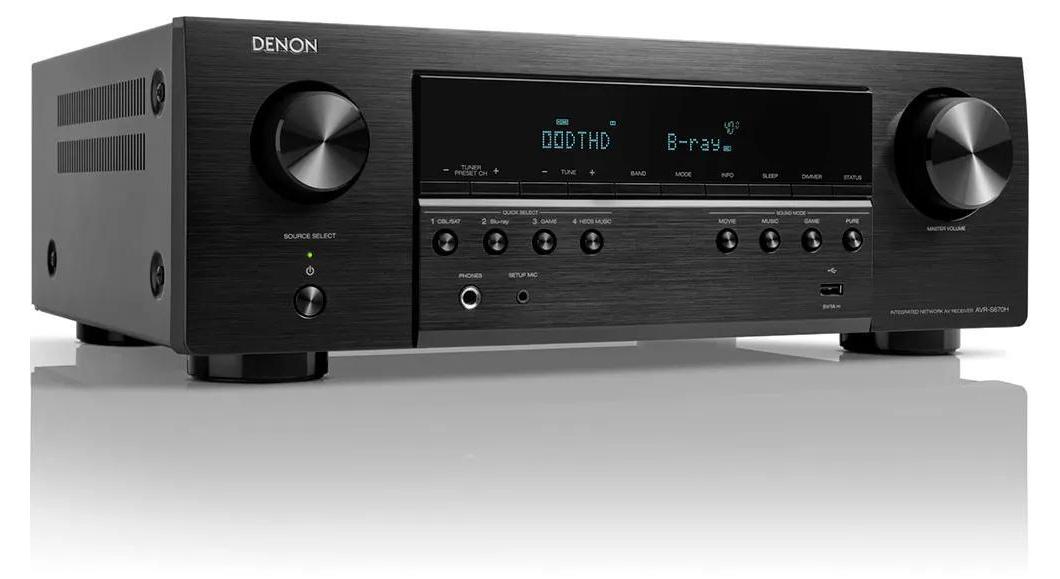 Denon AVR-S670H, 75 W, 5.2 Kanäle, Surround, 5,2 Kanäle, 5 Kanäle, 100 W