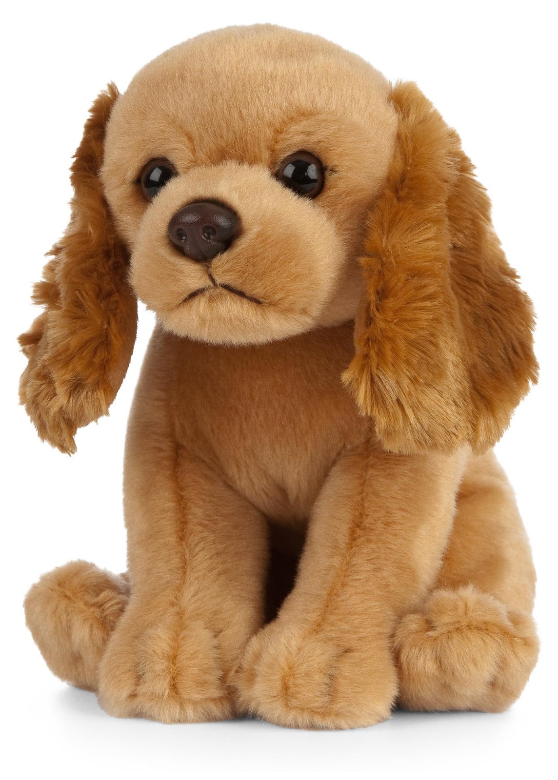 Living Nature Pluche Cocker Spaniel Welp Knuffeldiertje, 16 cm
