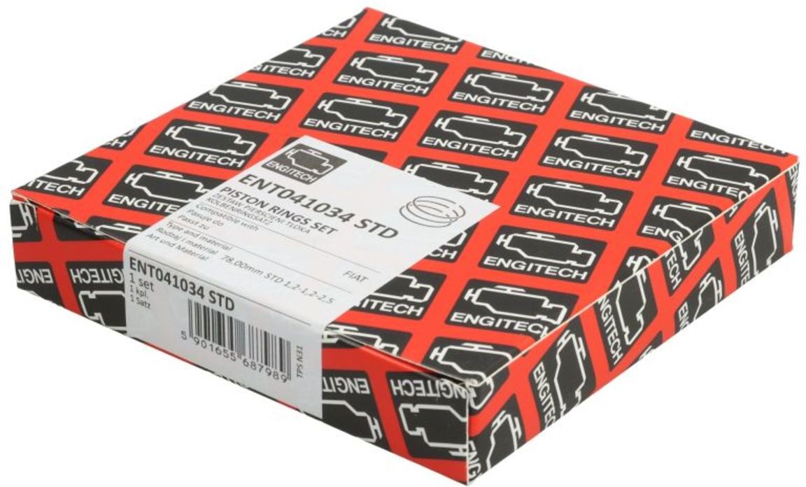 Kolbenringsatz ENGITECH ENT041034 STD