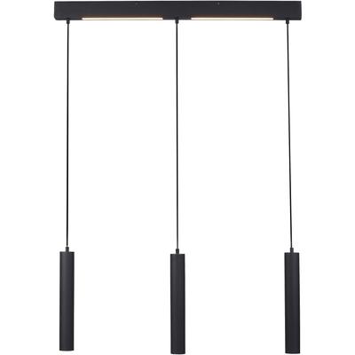 LED Pendelleuchte "DANTE", schwarz, 3, H: 60cm, 1 Stk., SCHÖNER WOHNEN-KOLLEKTION, Leuchten, SCHÖNER WOHNEN Kollektion, Downlight, LED Pendelleuchte