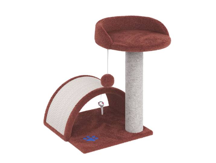 Katzenbaum FINDUS 50 cm braun