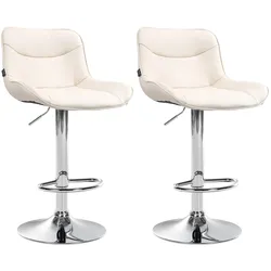 2er Set Barhocker Vonore Kunstleder