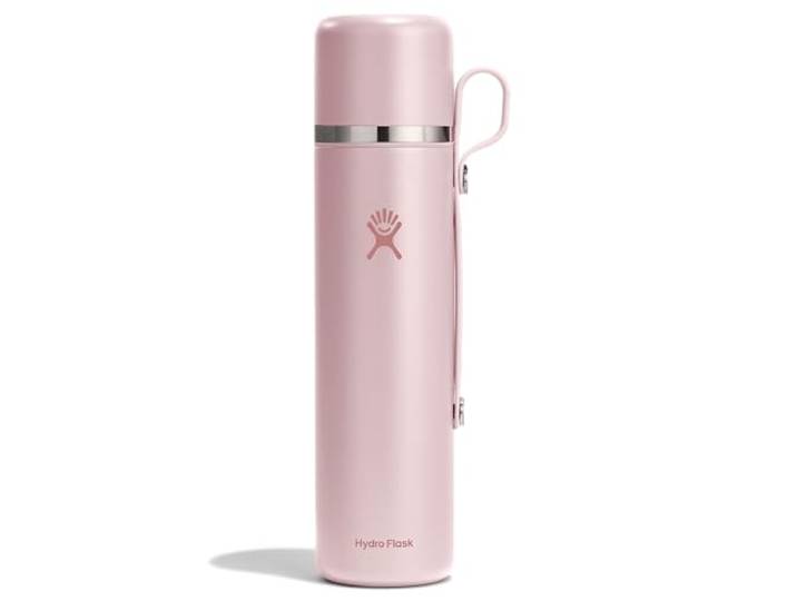 Hydro Flask Thermoskanne & Becher – Isolierter Edelstahl, Reisebehälter für Heißgetränke für Kaffee & Tee, 1020.6 g Trillium Pink