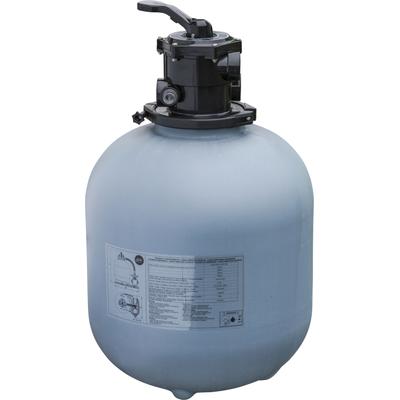 Sandfilteranlage GRE "FIS500", blau, B:49cm H:79cm L:49cm, Kunststoff, Filteranlagen, Sandfilter, 10.000 l/h