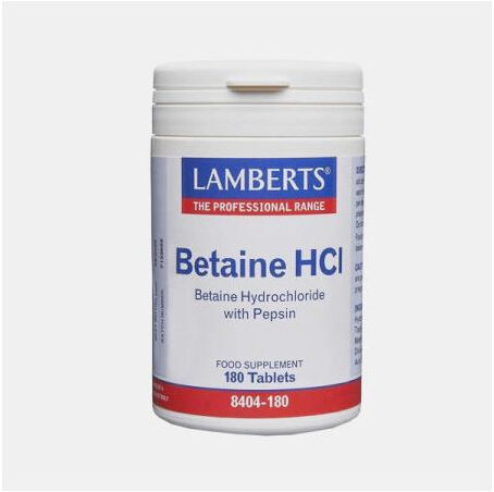 LAMBERTS BETAINE HCL 180 COMPRIMIDOS
