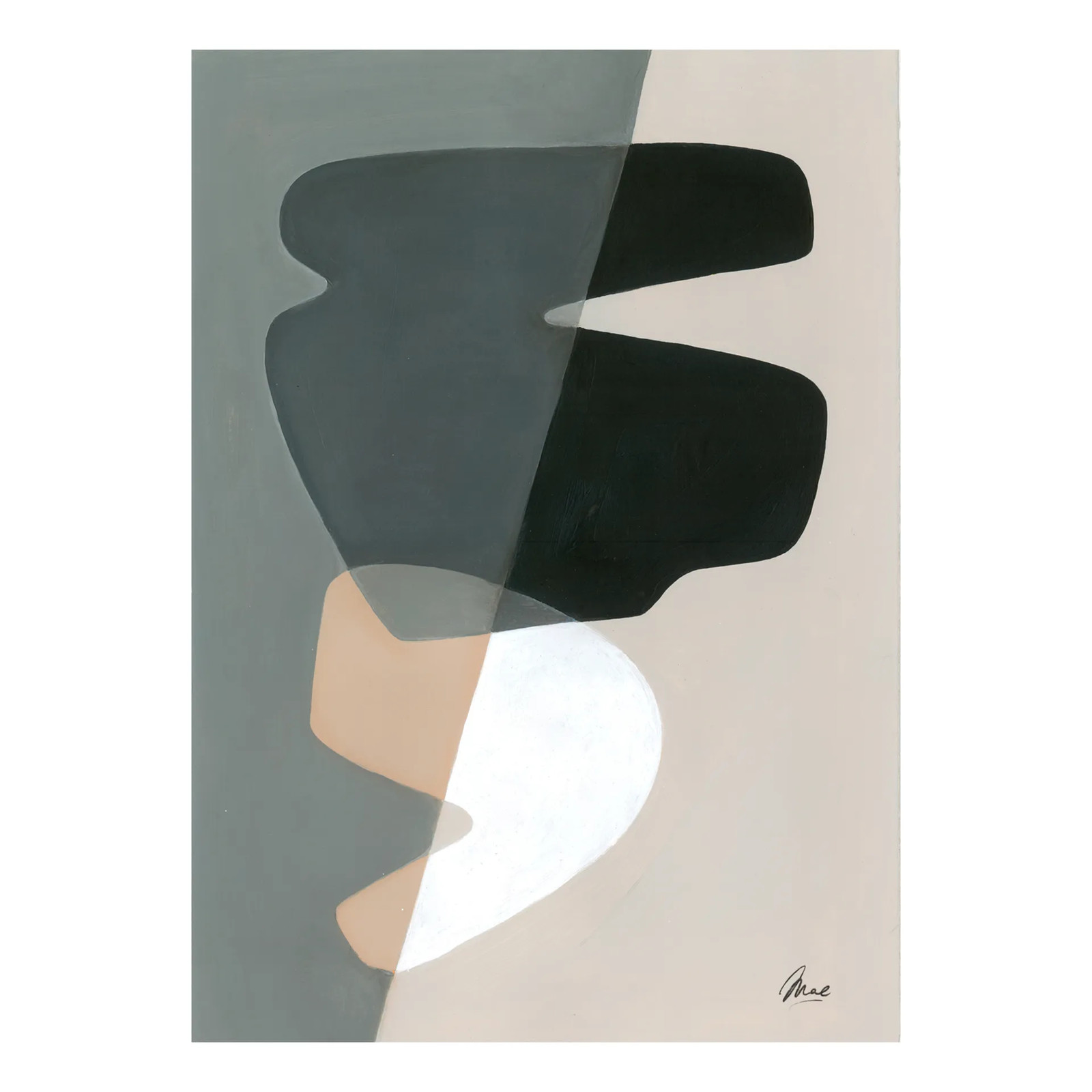 Paper Collective Composition 02 grafische poster 50 x 70 cm