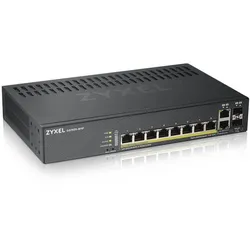 Zyxel Switch 8-Port Gigabit 8-Port Ethernet, 2-Port Combo Smart Managed 0dBA