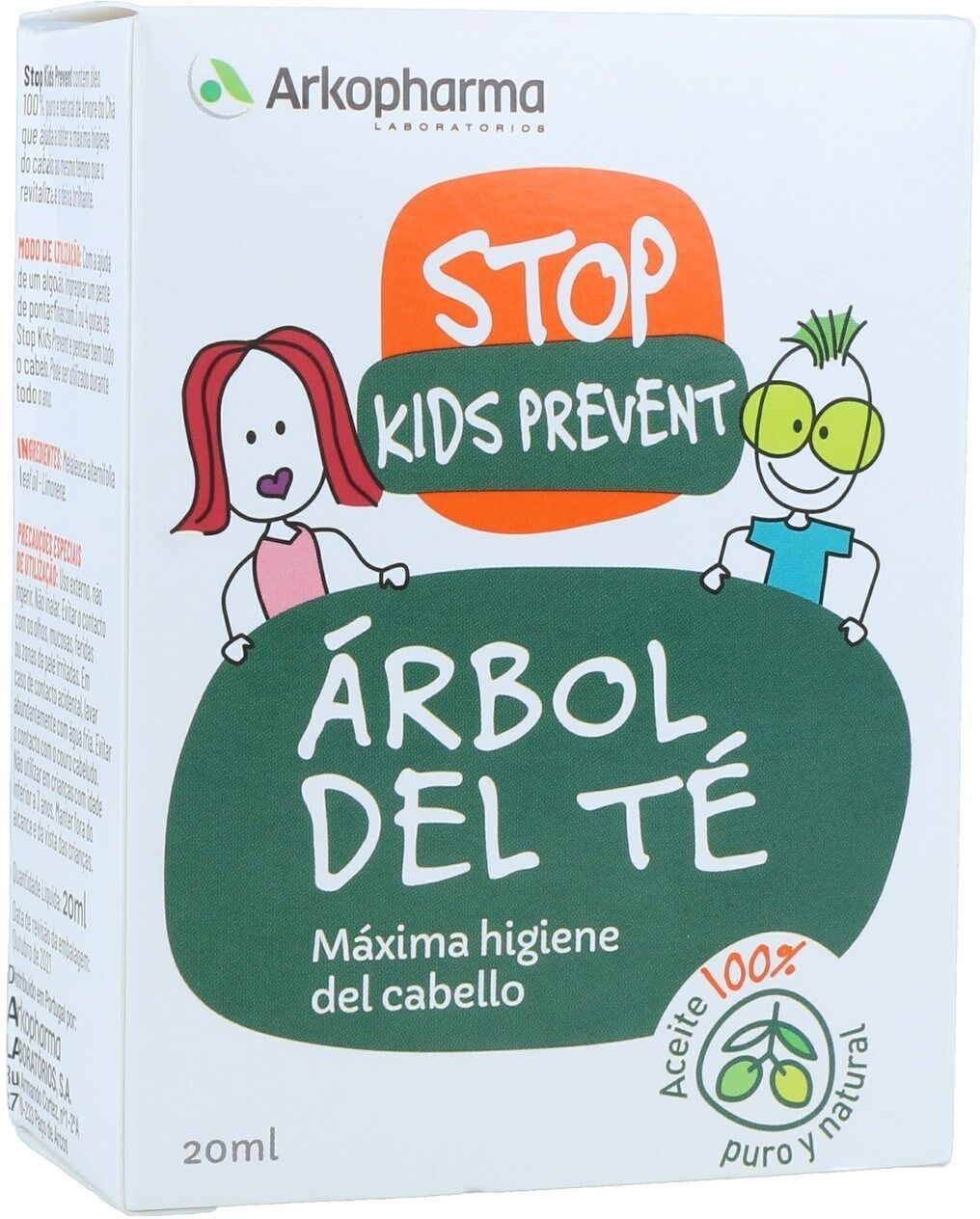 Arkopharma Stop Kids Prevent Tea Tree Hair Care 20mL