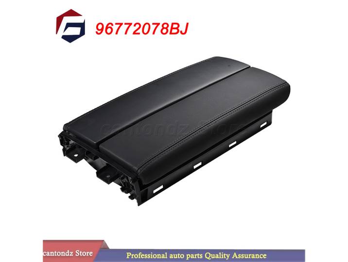 Couvercle de boîte d'accoudoir Central de voiture, couvercle de boîte de rangement centrale 96772078BJ pour Peugeot 3008 4008 5008 508L pour citroën C6 C5