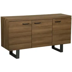 SCHRANK Dunkelbraun Timber