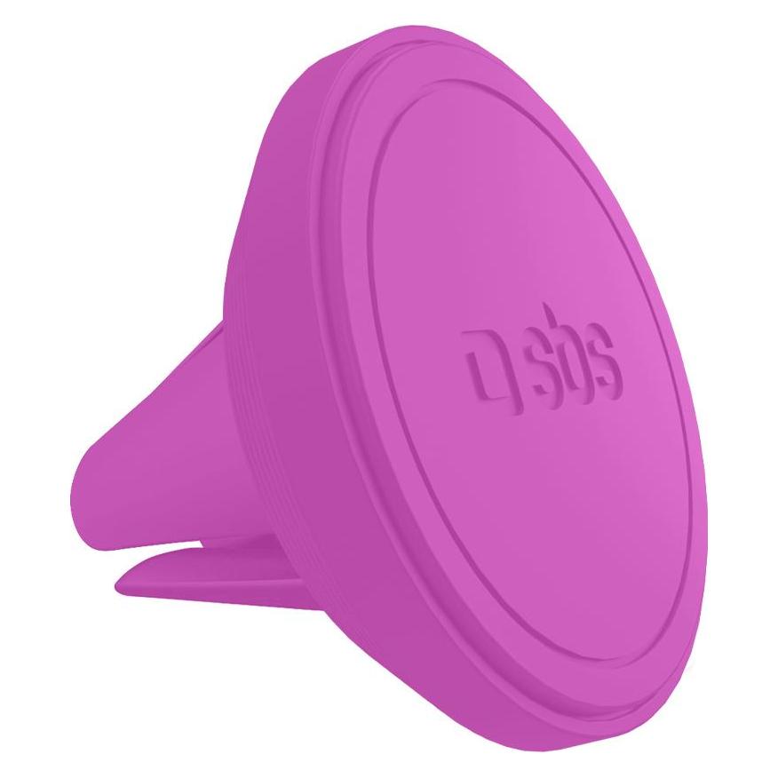 SBS Auto-Magnethalterung rund pink (TESUNSUPMAGP)