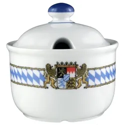 Esmeyer 1 x Seltmann Zuckerdose 6 Personen, Form: Compact,  Dekor: 27110 Bayern