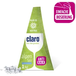 claro Alpensalz Anti Kalk Salz 1 kg