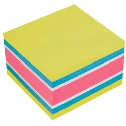 inFo Haftnotizwürfel »Brilliant«, 7.5x7.5x7.5 cm