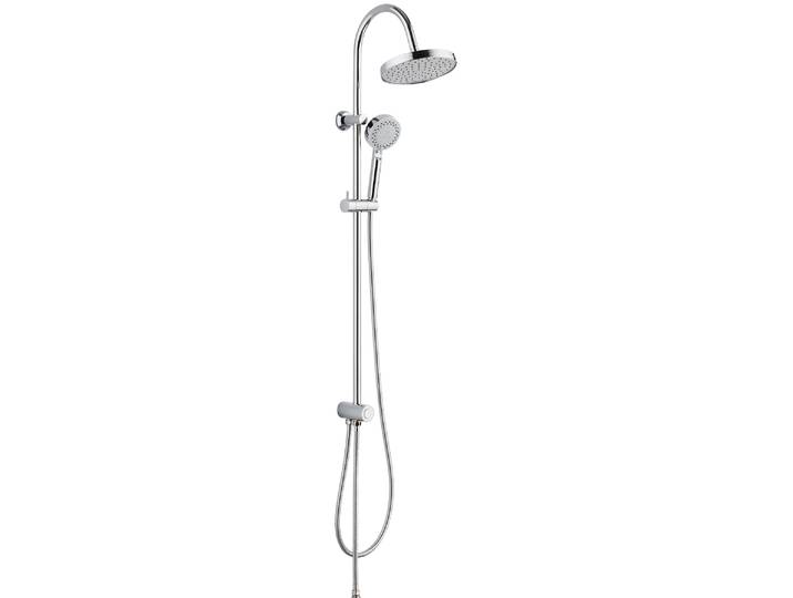 Duschsystem SCHÜTTE Niagara Rain , grau (chromfarben), H:112cm, Brausegarnituren, Duschsystem, Überkopfbrausset Duschsäule Brauseset, Regendusche ohne Armatur