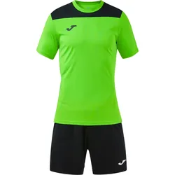 JOMA Phoenix II Trikot + Shorts Set 021 - neongrün/schwarz S