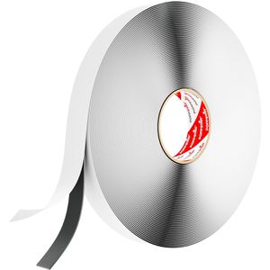 Poppstar Dichtungsband 1009883 doppelseitiges Butylband, selbstverschweißend, wasserdicht, schwarz, 20mm x 25m