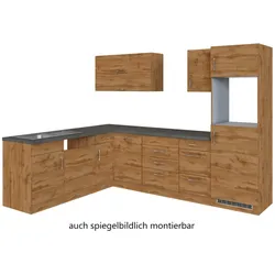 Held Möbel Eck-Küchenzeile SORRENTO - B/H/T ca. 210,00x85,00x270,00