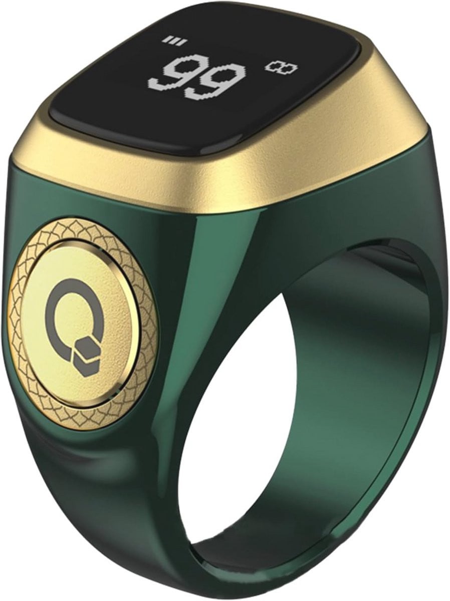 Digitale Tasbih Zikr Ring met Wekfunctie - 20 mm