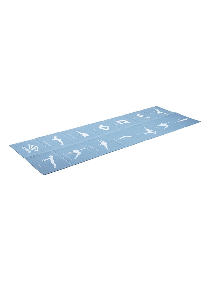 Umbro Yogamatte in Hellblau - (L)173 x (B)61 cm - onesize