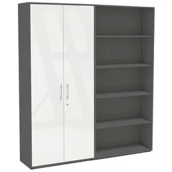 AKTENSCHRANK OFFICE EDITION - SW SET 1 HOCH