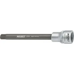 HAZET Zylinderkopf Schraubendreher-Steckschlüsseleinsatz Vierkant 12,5 mm (1/2 Zoll) - 2751