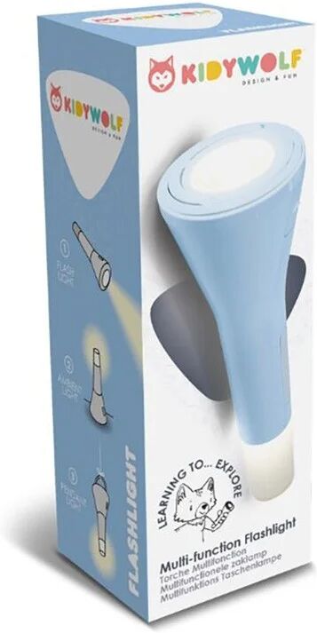 Kidywolf Flashlight Lampe de poche Bleu