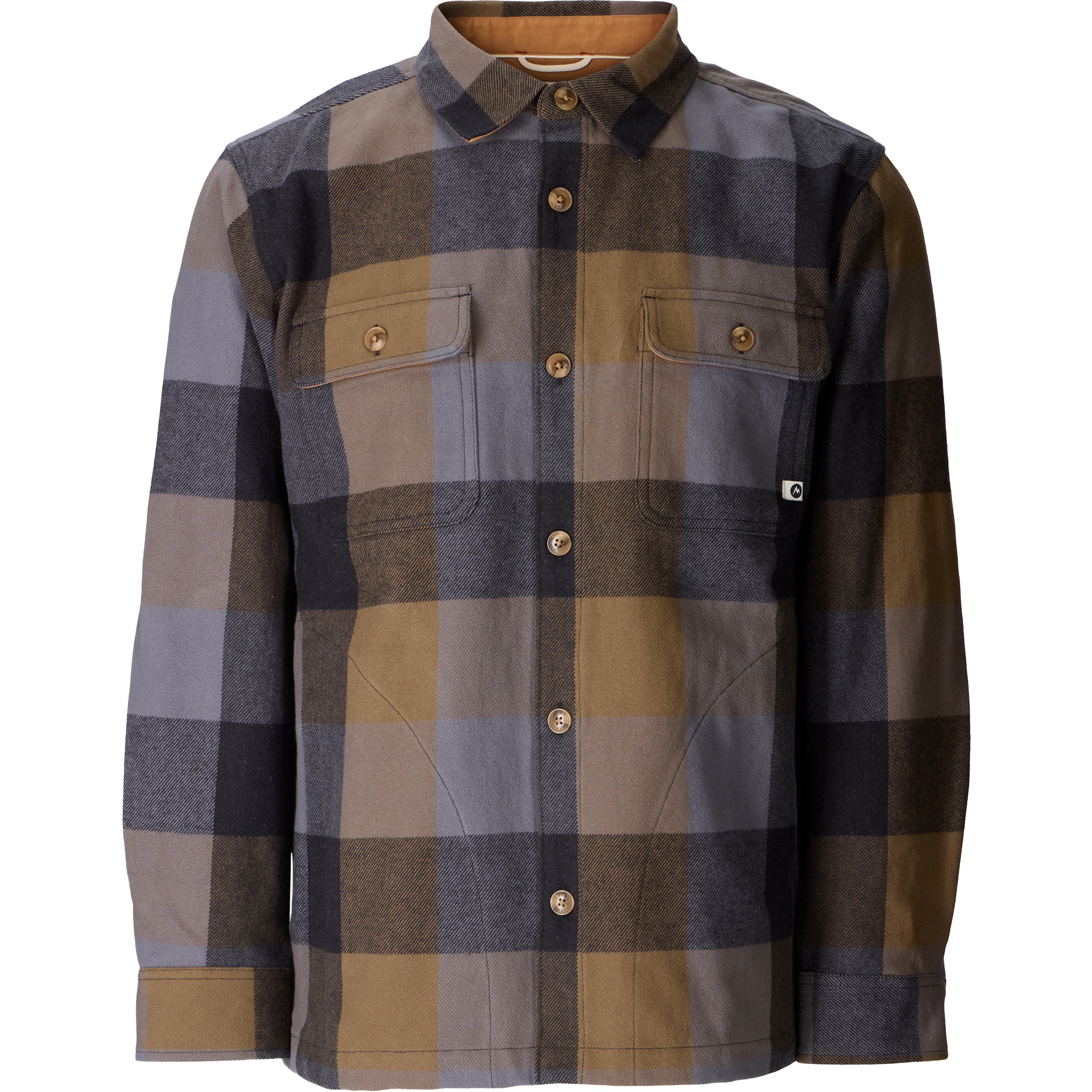 Marmot Pinecrest Heavyweight Flannel Herren Hemden braun Größe M Lifestyle Hautfreundlich