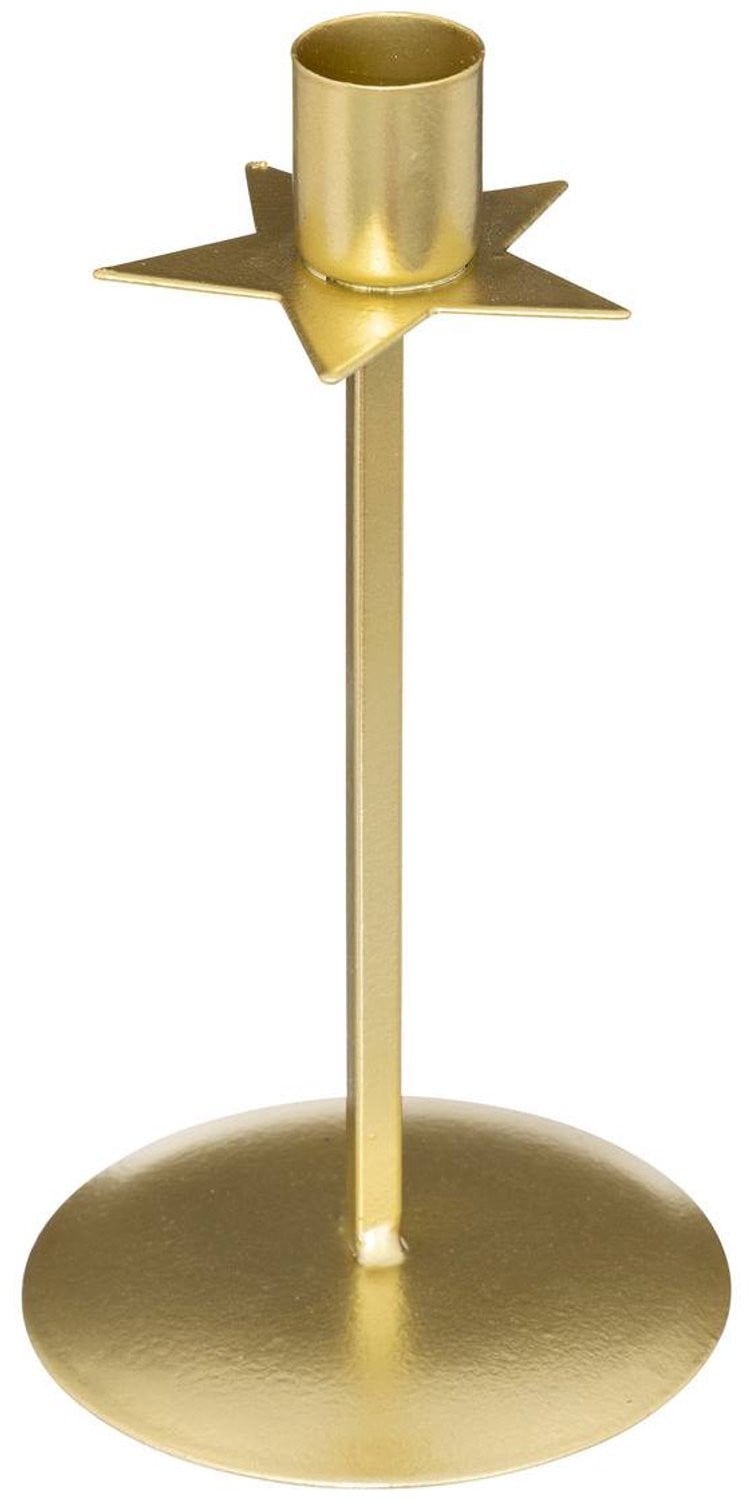 Stervormige waxinelichtjeshouder 18 cm