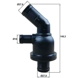 Thermostat Kühlmittel MAHLE TH 55 87 für Smart Renault Fortwo Forfour Twingo III