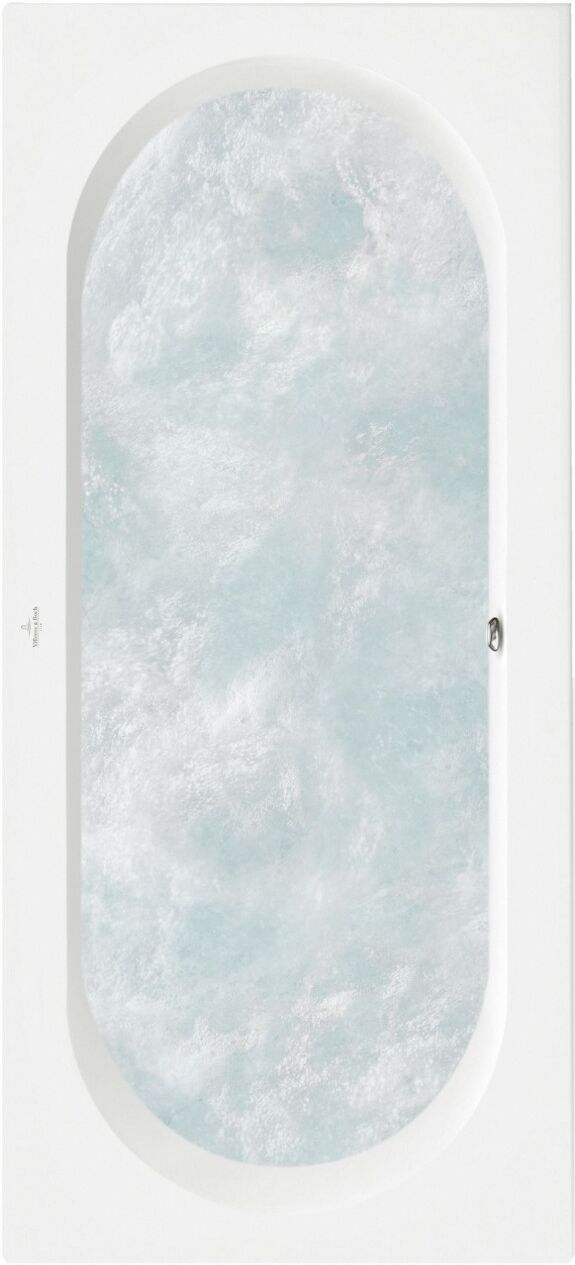 Villeroy & Boch Whirlpool O.novo, weiss, Hydropool Comfort, Technik Pos. 1, UHC180CAS2A1V01
