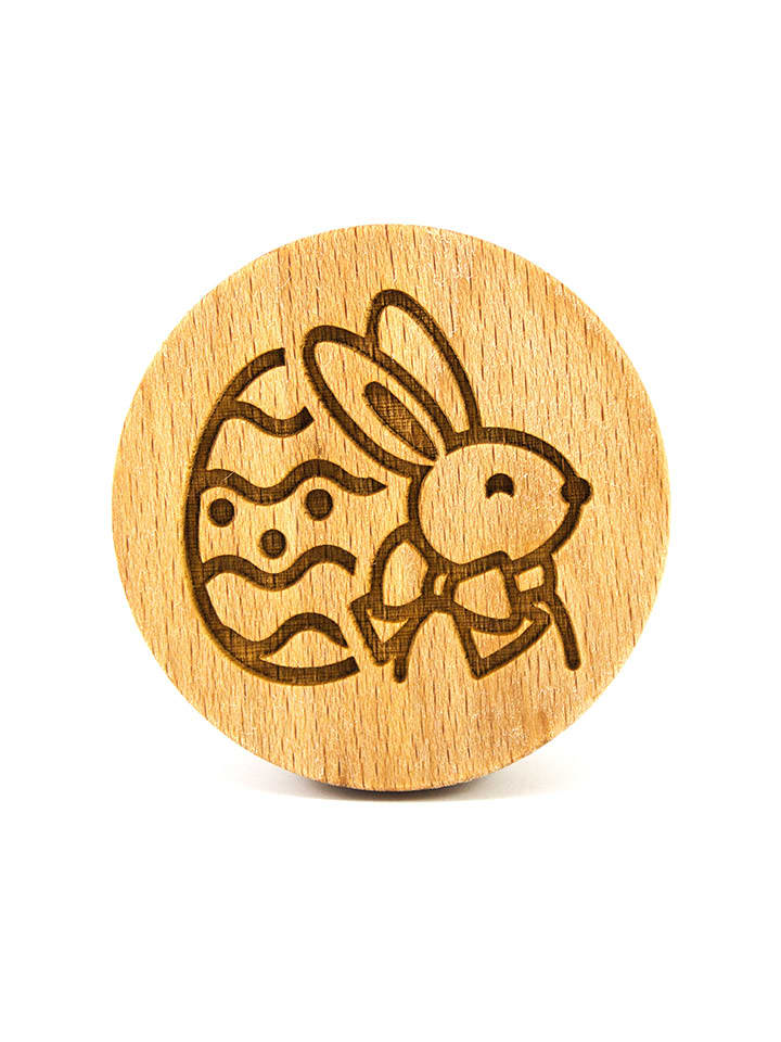 FOLKROLL Teigstempel "Easter Eggs" in Natur - onesize