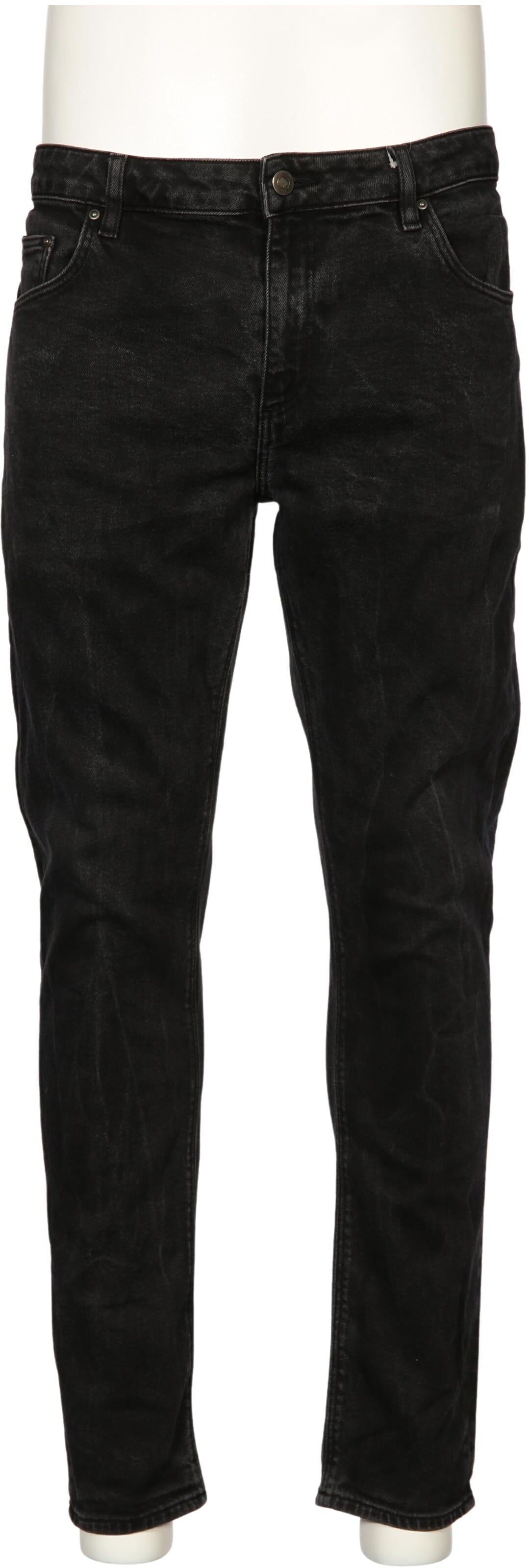 asos Herren Jeans, Schwarz, Gr. W36, Baumwolle / Elasthan - Second Hand