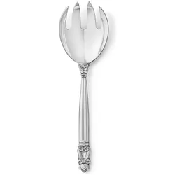 Georg Jensen Acorn Serviergabel, Servierbesteck, Silber