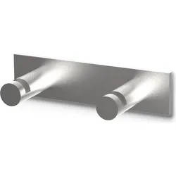 Mikado Frame Haken für Handtücher doppelt Edelstahl matt