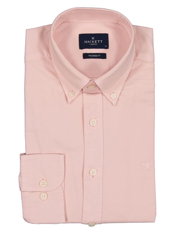 Hackett London Hemd - Tailored fit - in Rosa - S