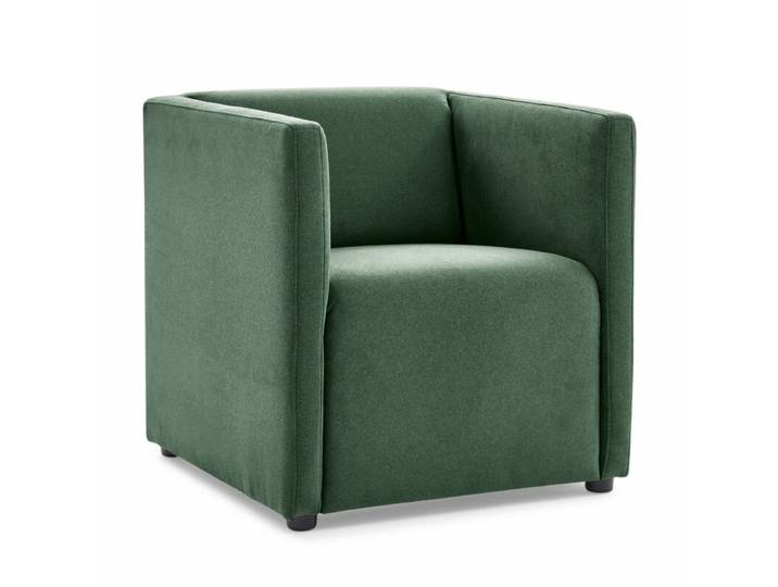 Calizza Interiors Grivola Sessel - Flachgewebe in Samt-Optik multiCOLOR 1059 tanne Modern, Zeitlos