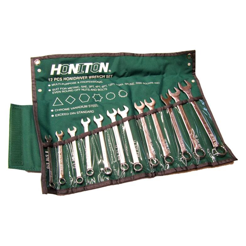Honiton KLUCZ PŁ-O PŁA. 12szt./8-22mm (34519044)