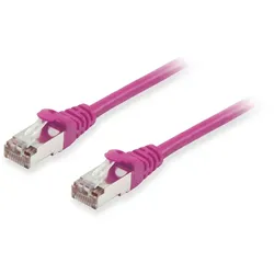 Equip Cat.6A S/FTP Patchkabel, 1.5m, Violett
