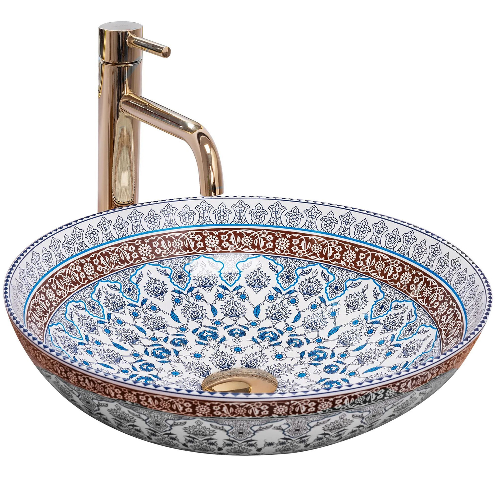 Rea Opzetwastafel Arte Blue