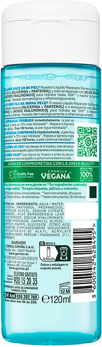 Garnier Fluide réparateur de la barrière cutanée Hyaluron 120 ml