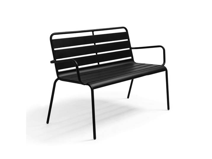 Oviala - Banc de jardin en métal